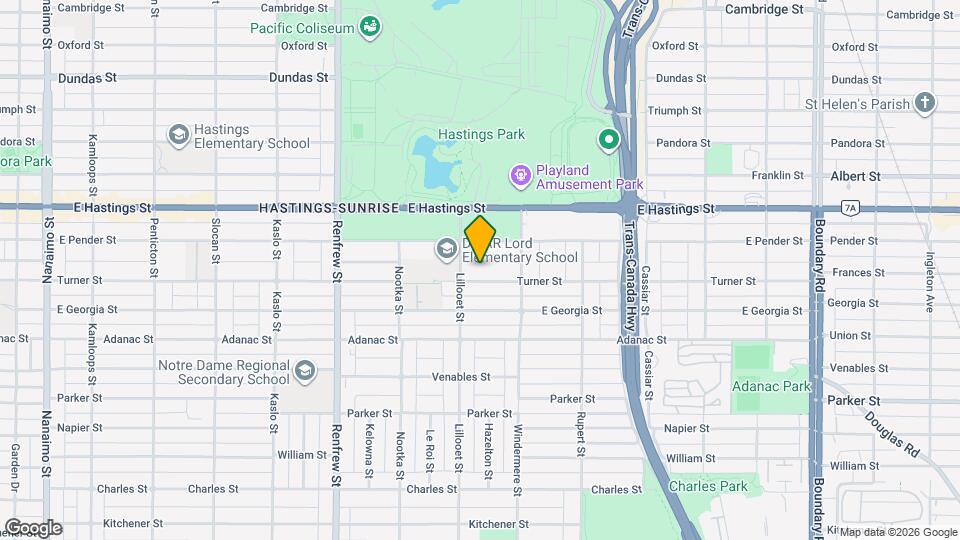 3129 Turner St Map and Location Details