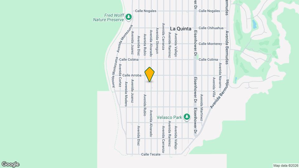 53845 Avenida Alvarado Map and Location Details