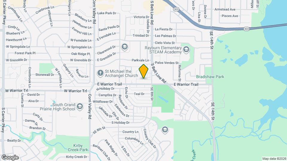 762 E Warrior Trail Map and Location Details