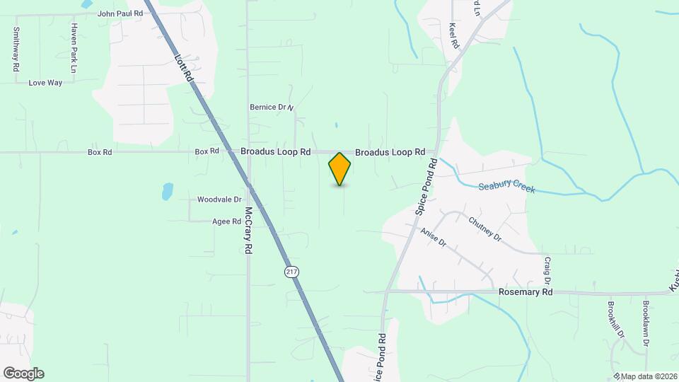 6208 Marlin Dr Map and Location Details