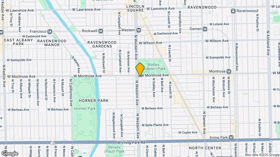4353 N Western Ave, Unit 2 Map and Location Details