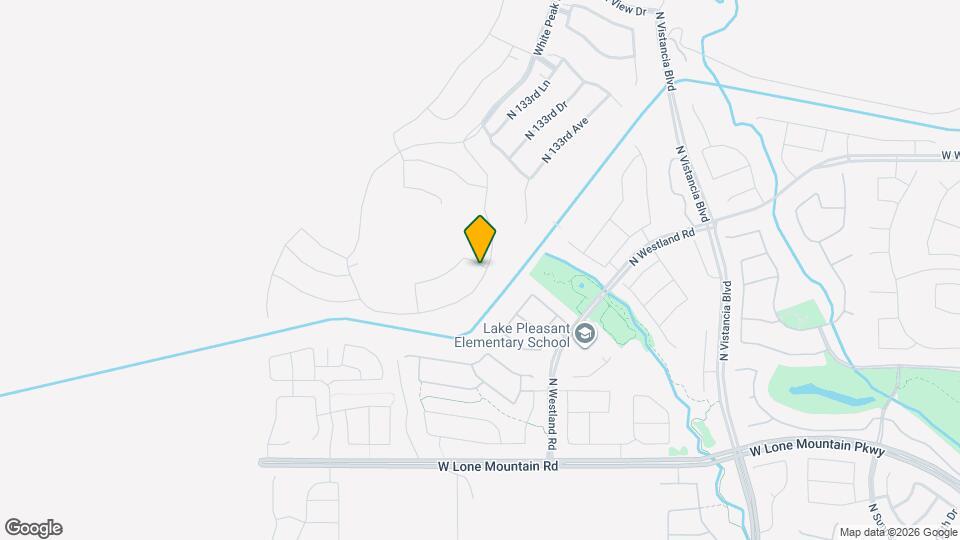 13438 W Copper Leaf Ln Map and Location Details