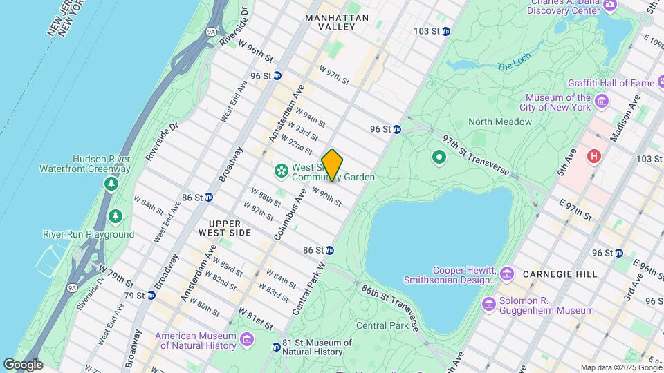48 W 91st St, Unit 1 Mapa y Detalles de la Ubicación