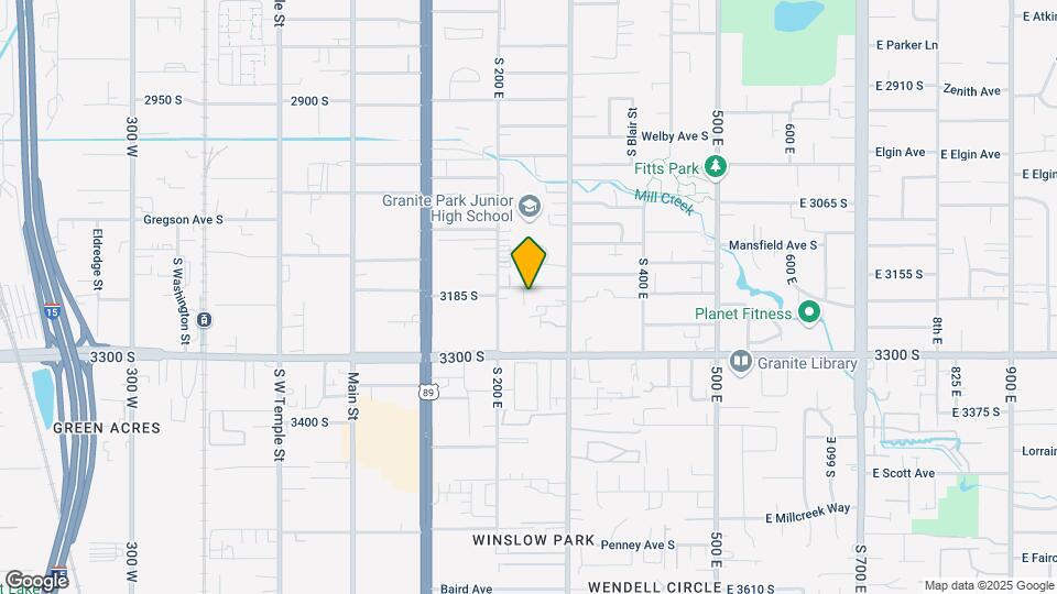 248 E Crestone Ave Map and Location Details