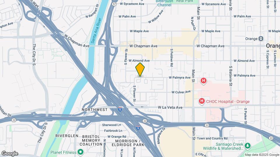 2100 W Palmyra Ave, Unit 59 Map and Location Details