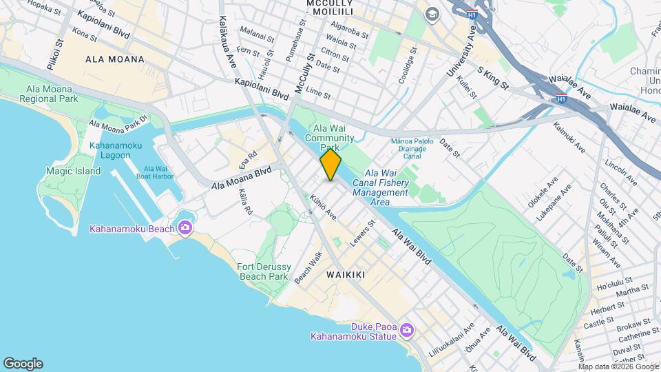 440 Olohana St Map and Location Details