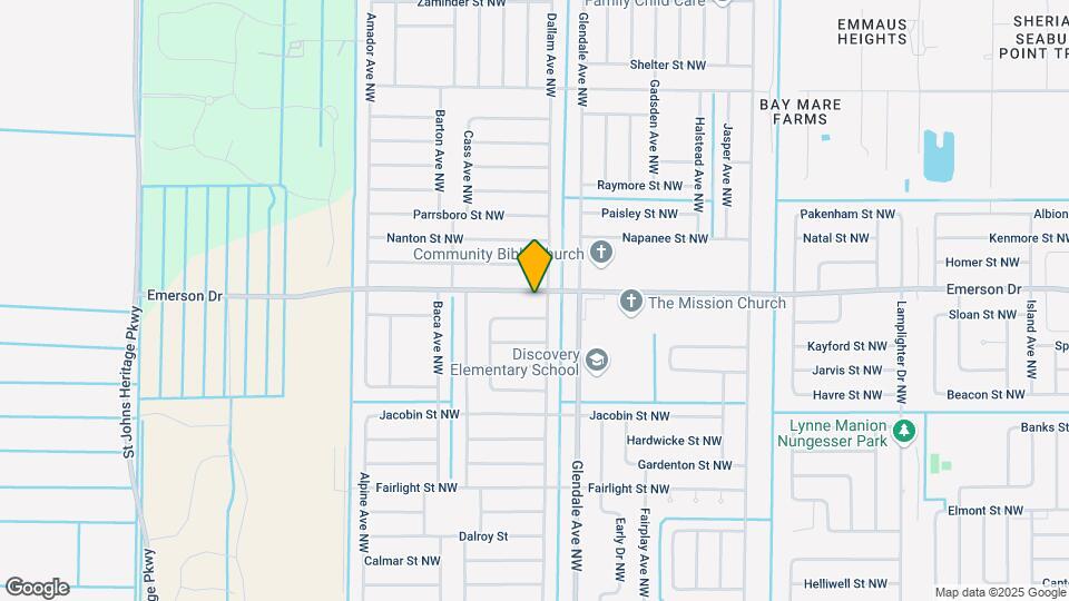 74 Emerson Dr NW Mapa y Detalles de la Ubicación