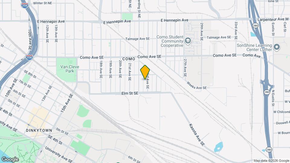 857 23rd Ave SE Map and Location Details