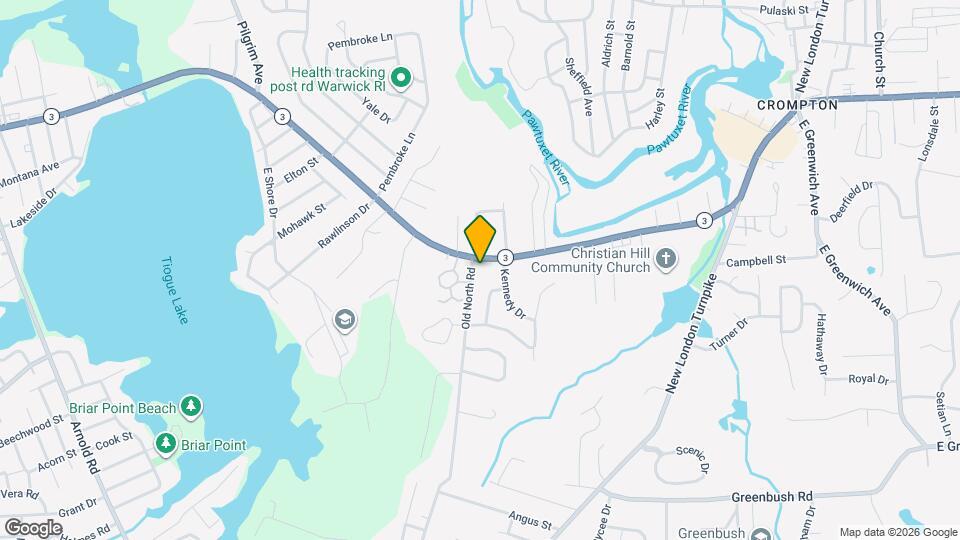 192 Tiogue Ave, Unit 4 Mapa y Detalles de la Ubicación