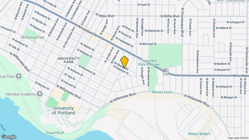 4731 N Depauw St Map and Location Details