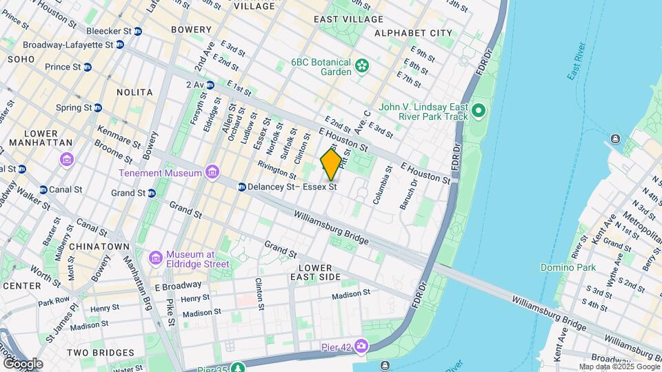 85 Pitt Street Mapa y Detalles de la Ubicación