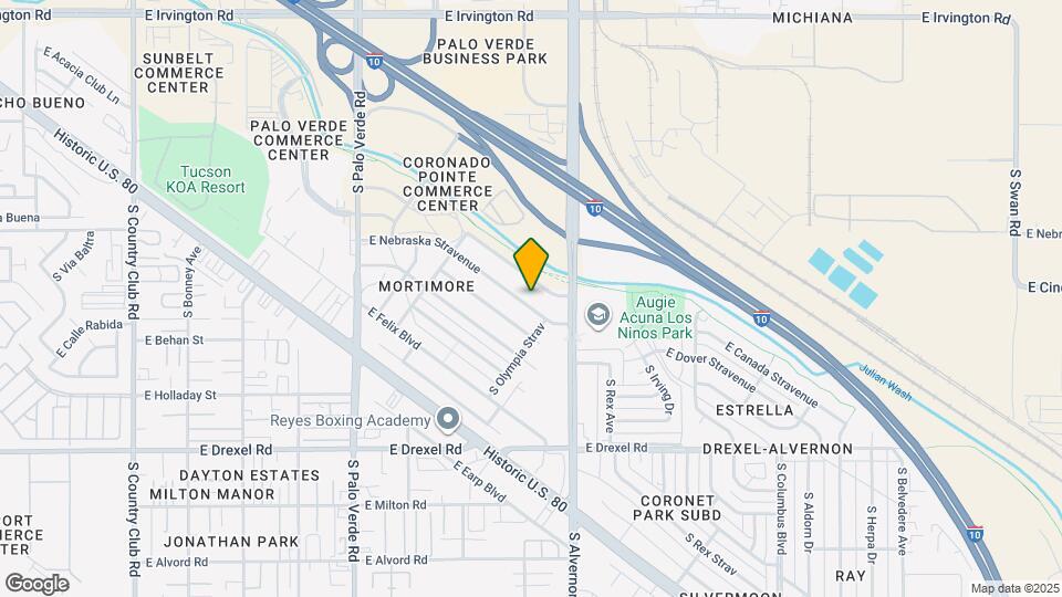 3831 E Nebraska Stravenue Map and Location Details