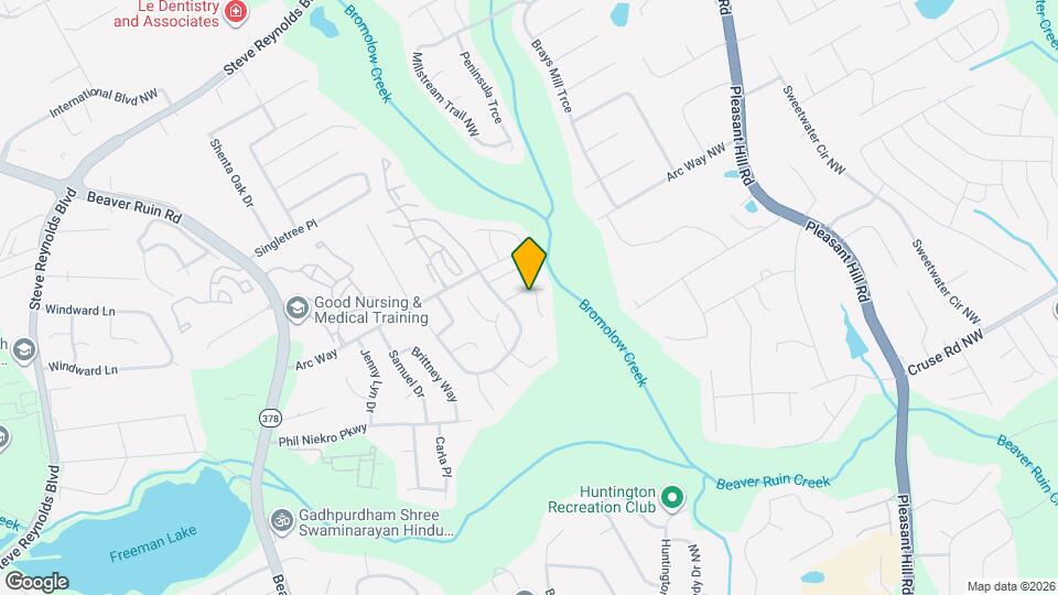 4032 Settlers Hill Way Map and Location Details