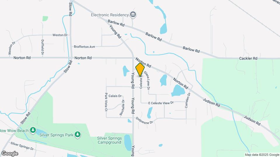 5458 Celeste View Dr Map and Location Details