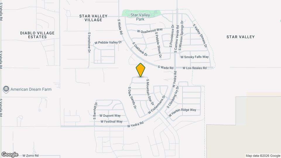 6851 W Leeward Cove Way Map and Location Details