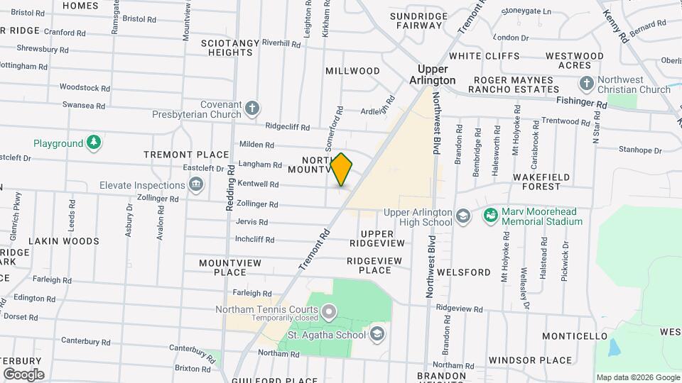 1879 Kentwell Rd Mapa y Detalles de la Ubicación