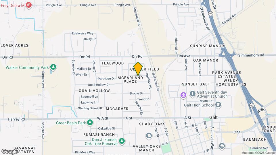 110 Wildflower Dr Map and Location Details