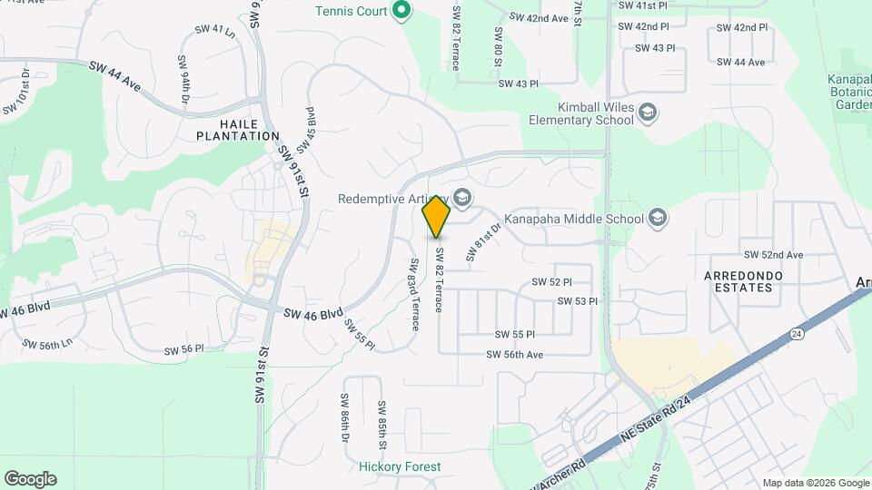 5164 SW 82 Terrace Map and Location Details