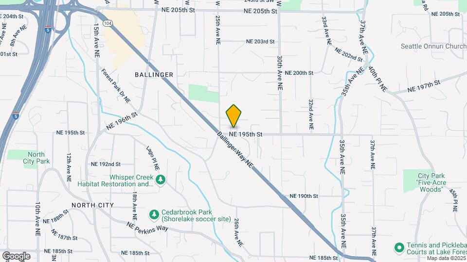 2526 NE 195th St Map and Location Details