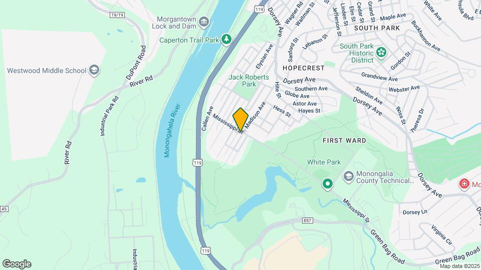 708 Madison Ave Map and Location Details