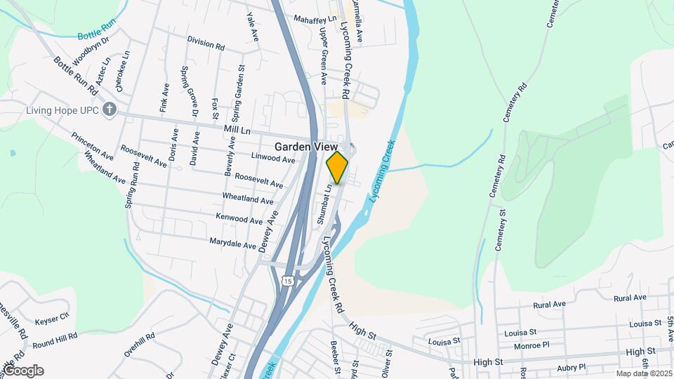 1807 Lycoming Creek Rd Map and Location Details
