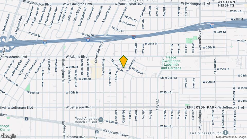 4017 Mont Clair St Map and Location Details