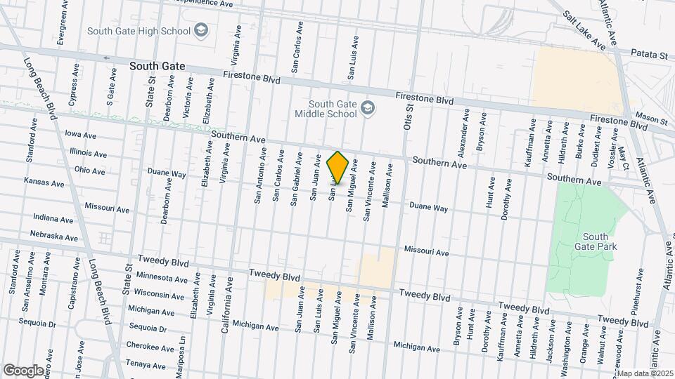 9406 San Luis Ave Map and Location Details