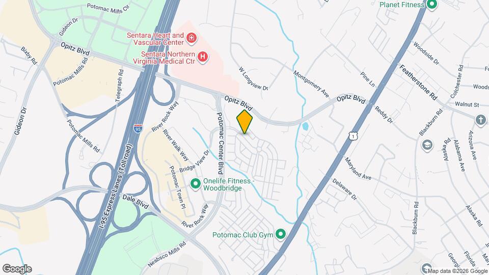 14741 Potomac Branch Dr Map and Location Details