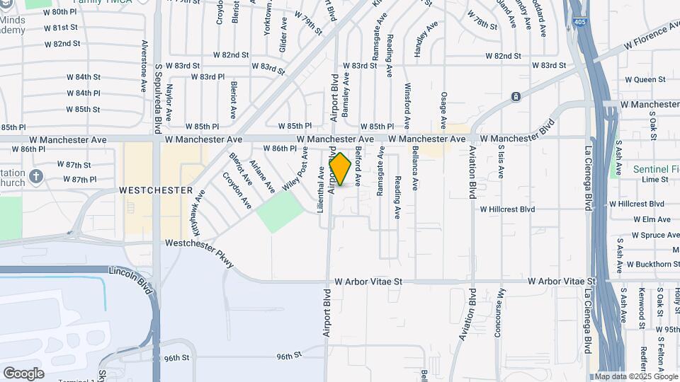 5851 W 88th St Map and Location Details