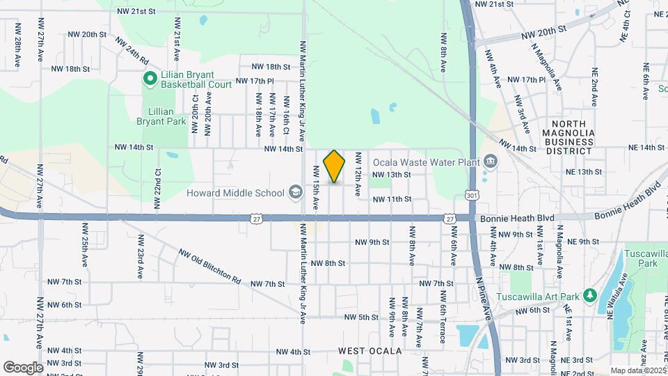 1322 NW 12th St Map and Location Details
