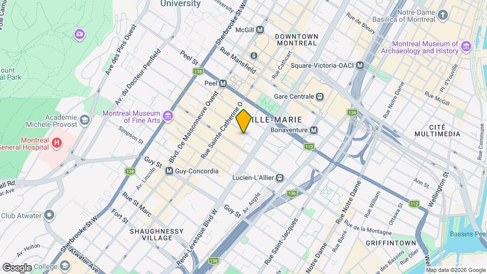 1212 Drummond Map and Location Details