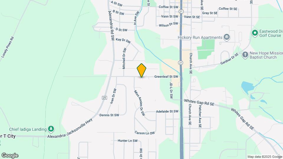 250 Greenleaf St SW Map and Location Details