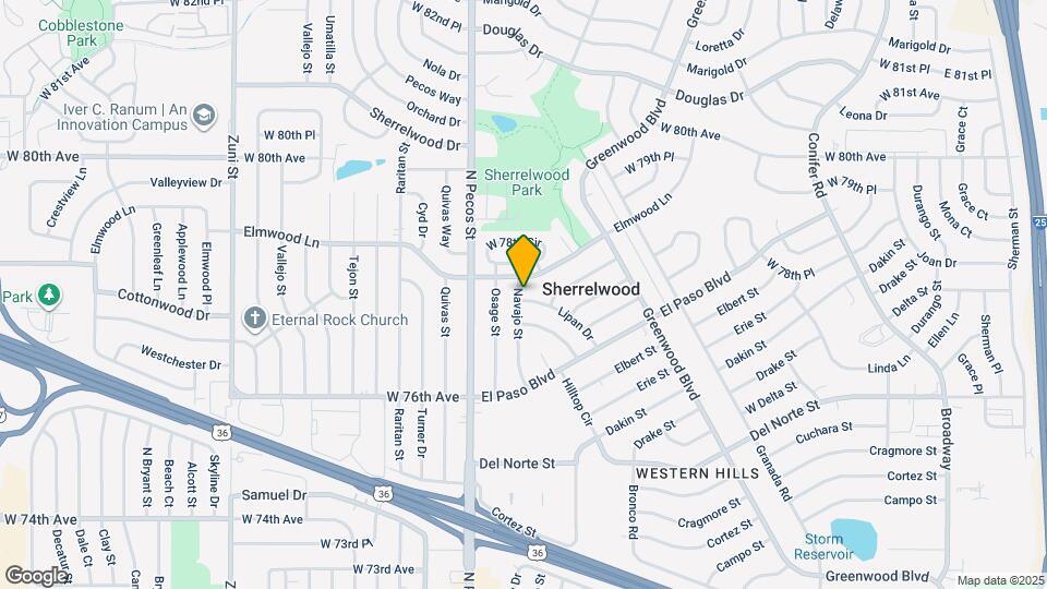 1423 Lipan Dr Map and Location Details