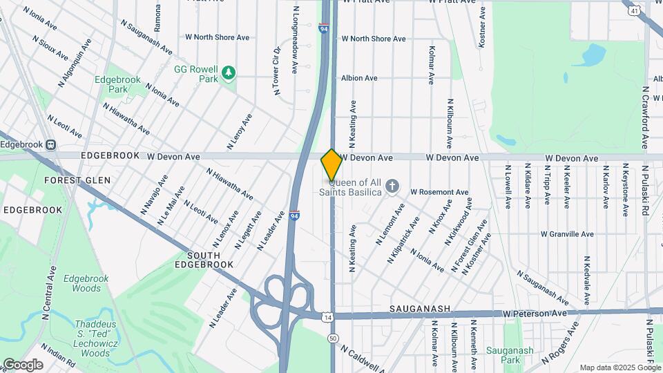 6304 N Cicero Ave, Unit 2 Map and Location Details