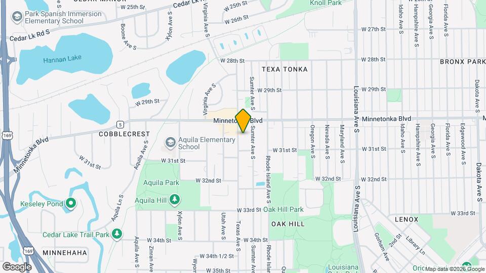 3029 Texas Ave S Map and Location Details