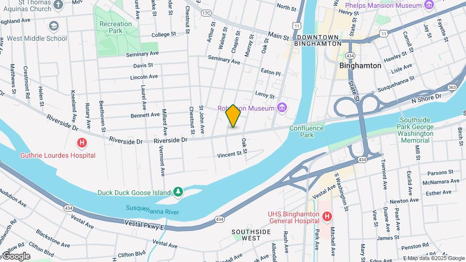 34 Riverside Dr Mapa y Detalles de la Ubicación