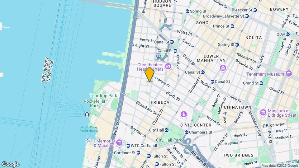 71 Hudson St Map and Location Details