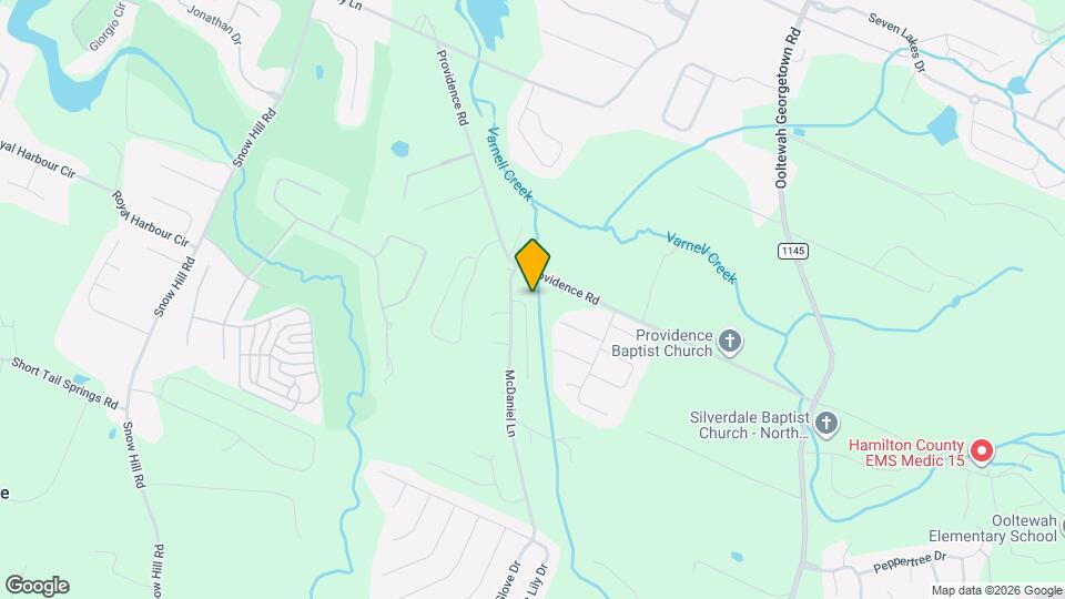 8419 Cherrybark Ln Map and Location Details