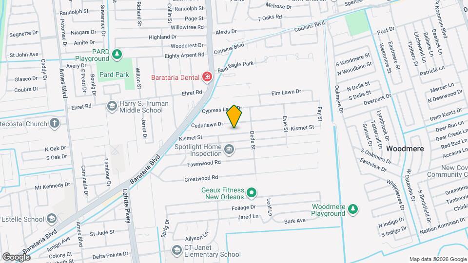 2565 Kismet St Mapa y Detalles de la Ubicación