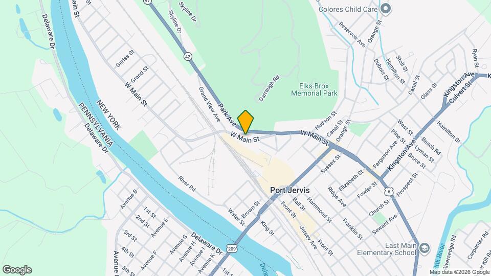 83 W Main St Map and Location Details