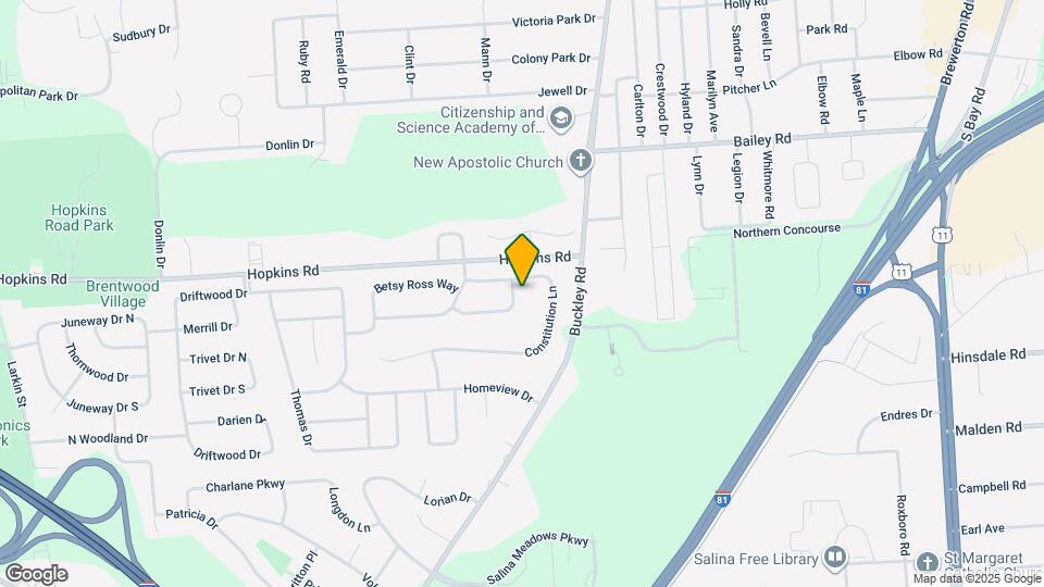 5113 Minuteman Ln Map and Location Details