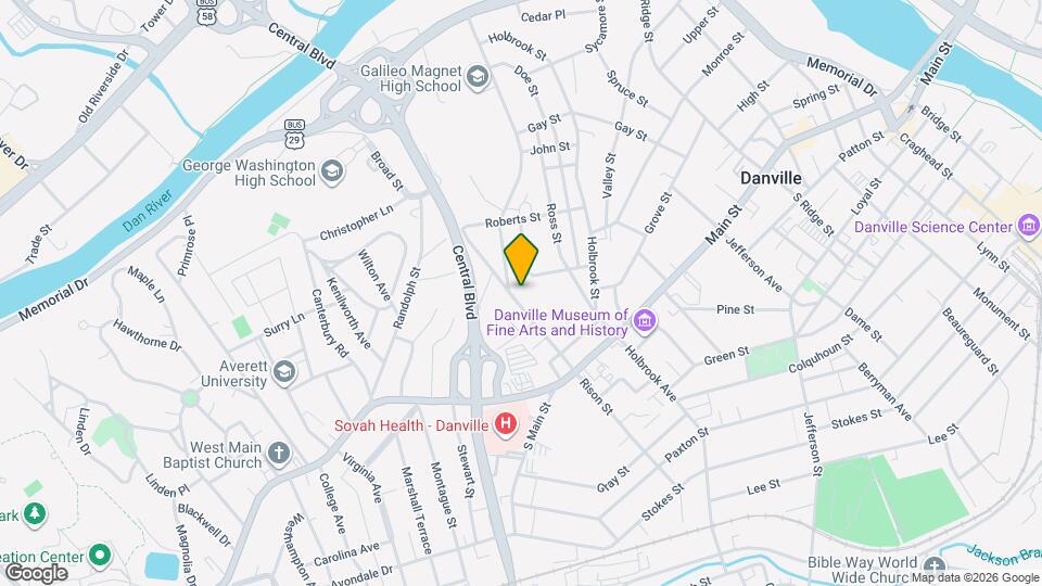 226 Broad St Map and Location Details