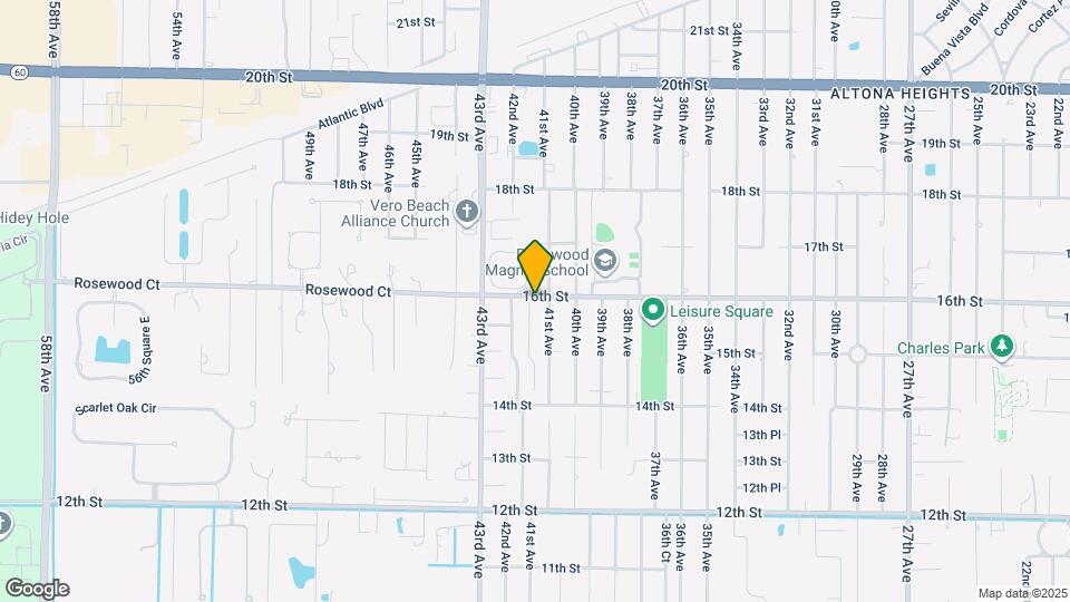 4141 16th St Map and Location Details