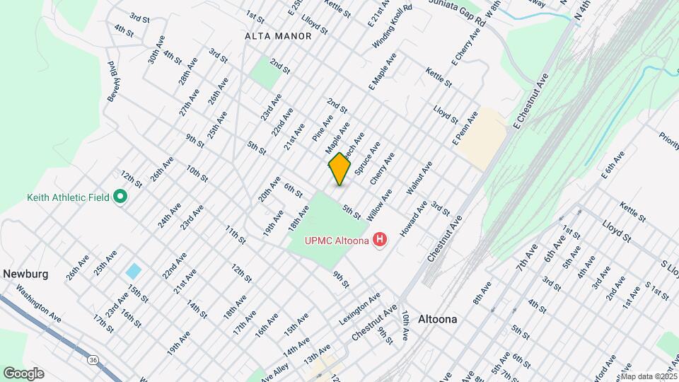 418 Spruce Ave, Unit 2 Mapa y Detalles de la Ubicación