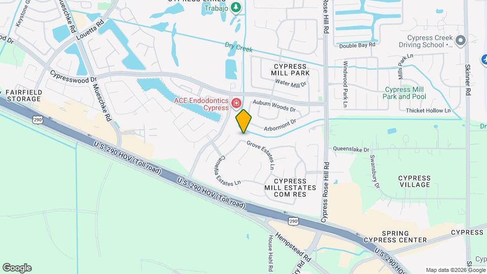 14526 Grove Estates Ln Map and Location Details