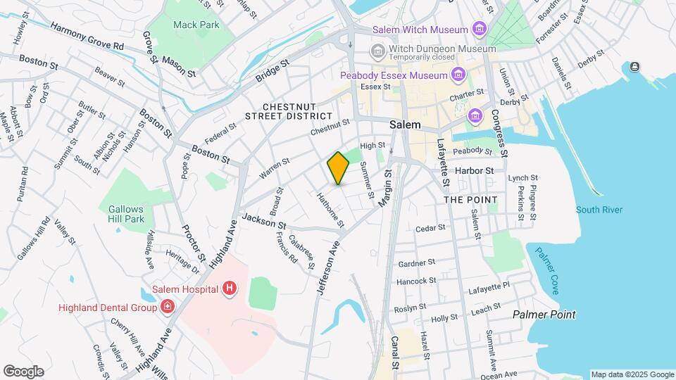 40 Winthrop St Map and Location Details