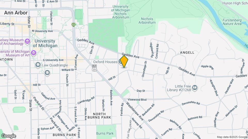 1825 Hill Map and Location Details