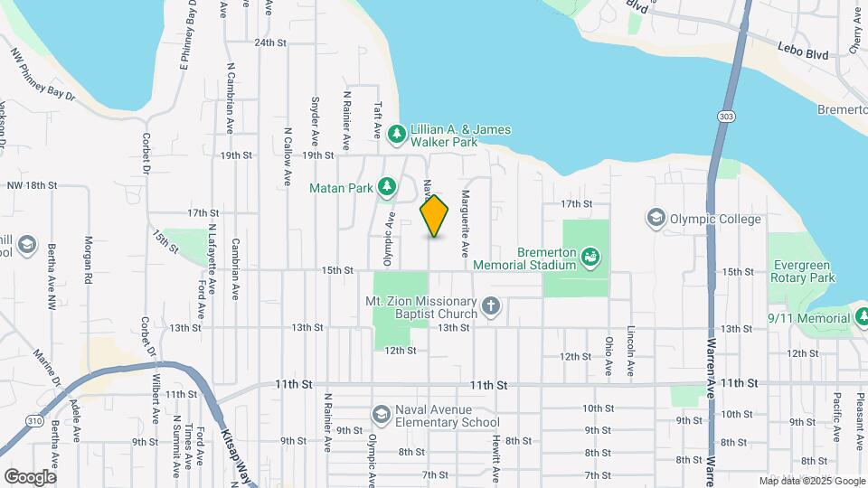 1602 Naval Ave Map and Location Details