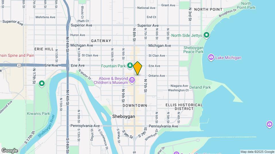 931 N 8th St Mapa y Detalles de la Ubicación