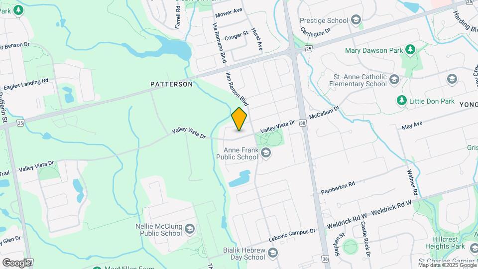 150 Valley Vista Dr Map and Location Details